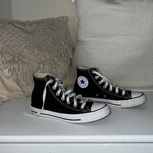 Black High Top Converse Chuck Taylor